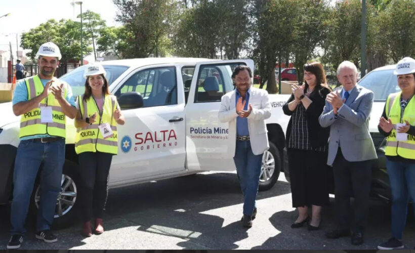 Salta. La Secretaría de Minería y Energía recibe equipamiento para optimizar sus tareas