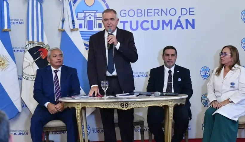 Tucumán. El gobernador Jaldo presentó el primer Hospital Público Virtual de la Argentina