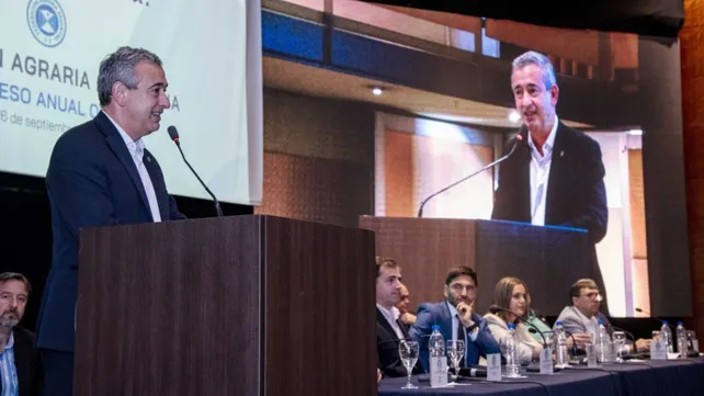 «Si la Argentina se pareciera más al interior, sería un país mucho mejor», Intendente Javkin en el Congreso de Federación Agraria