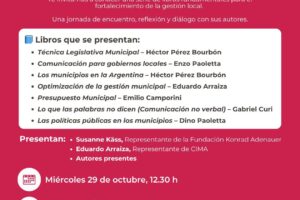 “Buenas Prácticas Municipales”, una serie de libros fundamentales para fortalecer la gestión local.