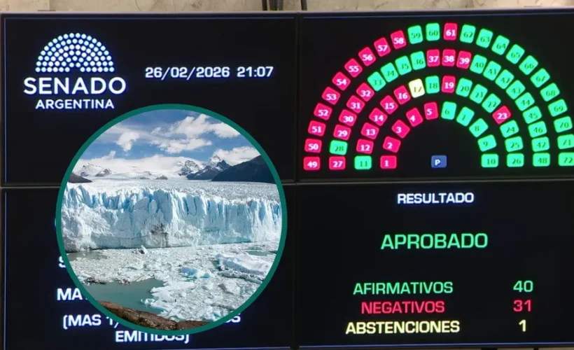 Senado: el Gobierno consiguió la media sanción a la reforma de la Ley de Glaciares