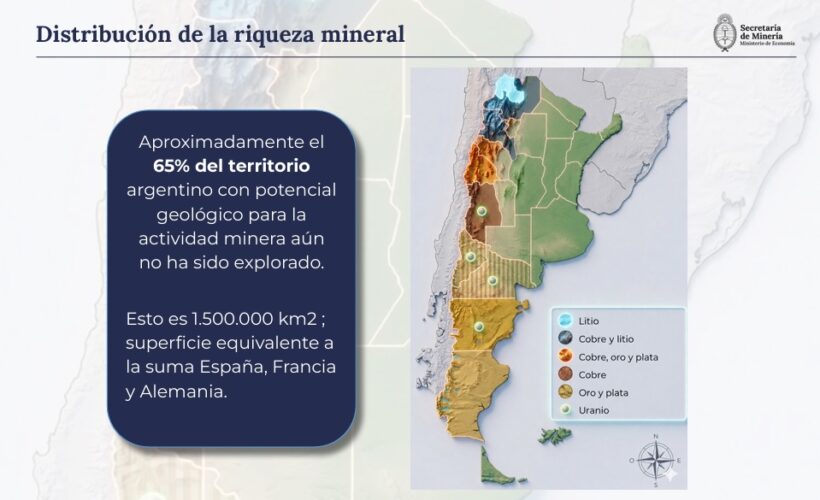 Semana de la Ingeniería 2026: Lucero: “aproximadamente el 65% del territorio argentino con potencial geológico está aún inexplorado