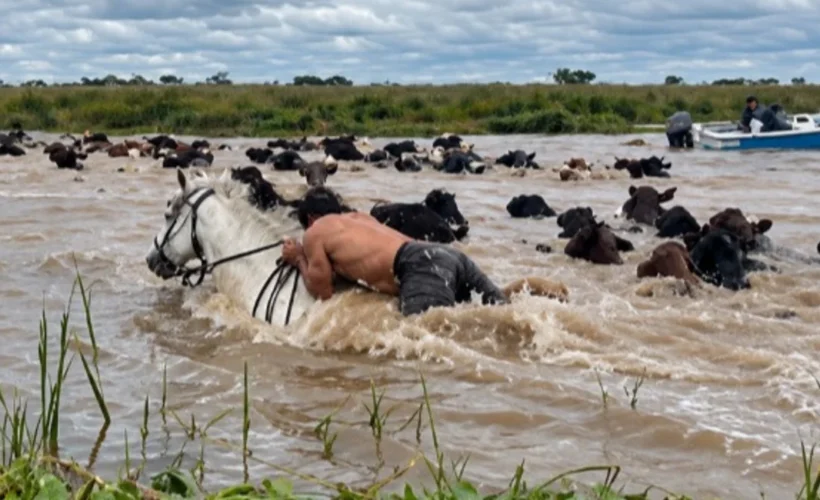 Crecida del Paraná: el agua entró a Corrientes y hay cientos de evacuados