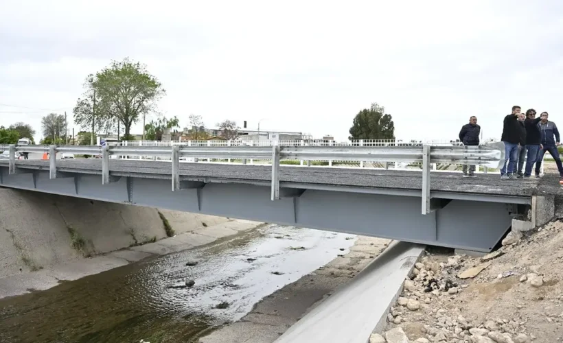 Avanzan tres puentes clave para la conectividad y el drenaje de Bahía Blanca