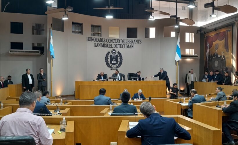 San Miguel de Tucumán. Sesión clave en el Concejo Deliberante capitalino: se decidirá sobre la eliminación de 59 tasas municipales