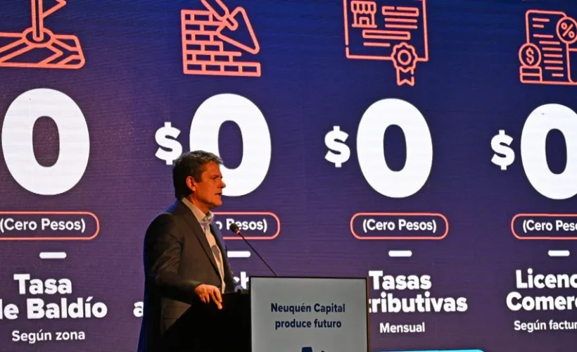 El intendente Gaido presentó un proyecto para eliminar tasas municipales a empresas que se instalen en el Parque Industrial Capital.