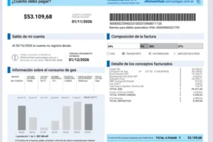 Piden explicaciones por una tasa municipal que Camuzzi cobra en las facturas de gas de Viedma