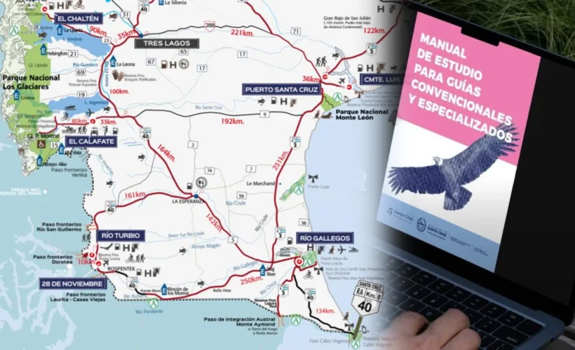Santa Cruz presentó el Manual de Estudio para Guías de Turismo Convencionales y Especializados