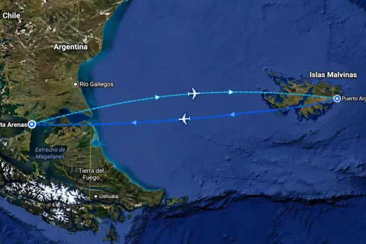 Malvinas: la ANAC denunció a Thales por vuelos entre Punta Arenas y Puerto Argentino sin autorización